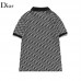 Dior Fashion Casual Summer Short sleeve T-shirt-Black/White-6175490