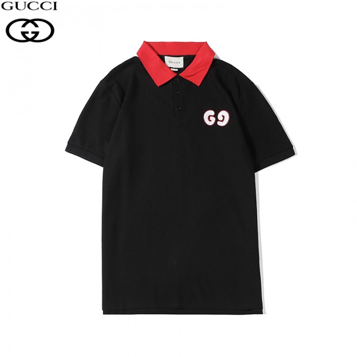 Gucci Fashion Casual Summer Short sleeve T-shirt-Black-8795285