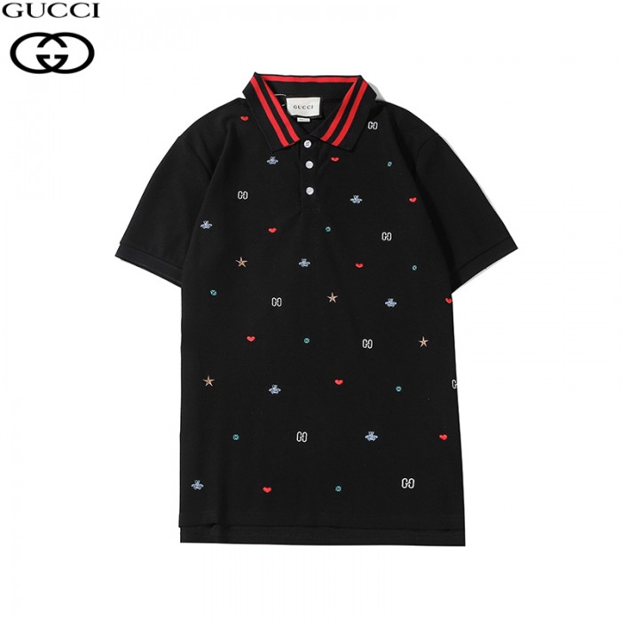 Gucci Fashion Casual Summer Short sleeve T-shirt-Black-8834844