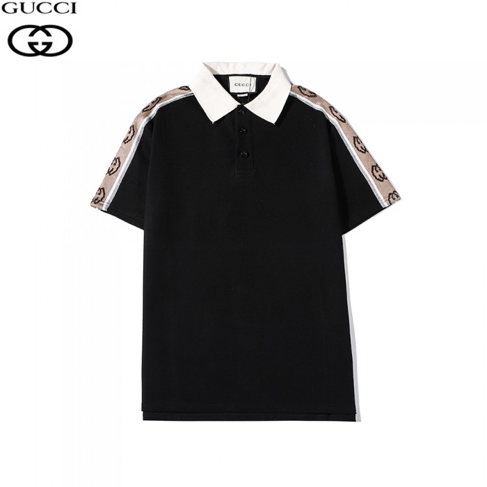 Gucci Fashion Casual Summer Short sleeve T-shirt-Black-7433842