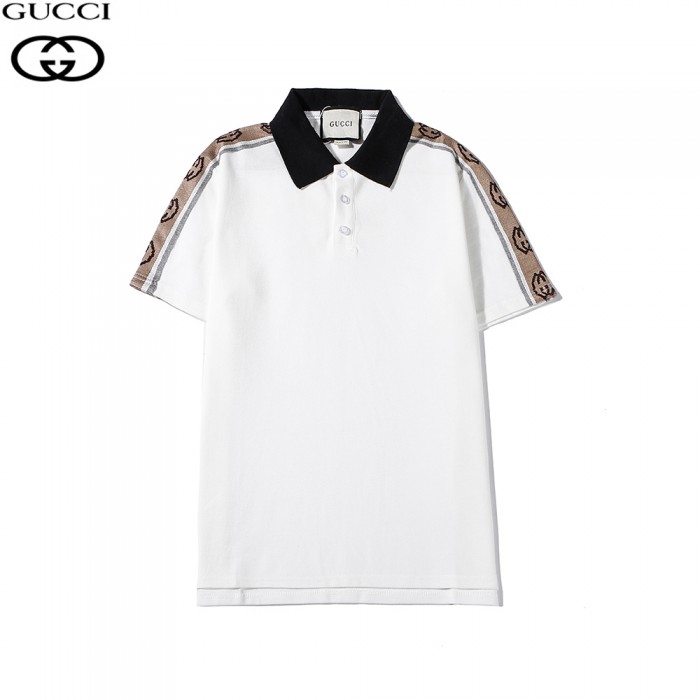 Gucci Fashion Casual Summer Short sleeve T-shirt-White-3795004