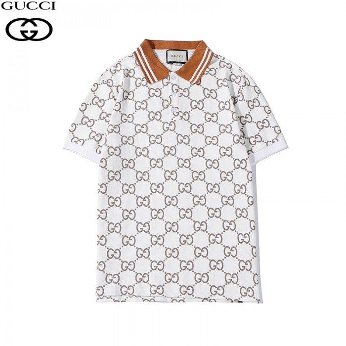 Gucci Fashion Casual Summer Short sleeve T-shirt-White-3833277