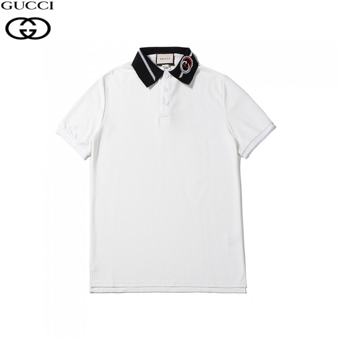 Gucci Fashion Casual Summer Short sleeve T-shirt-White-3118668