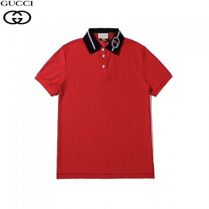 Gucci Fashion Casual Summer Short sleeve T-shirt-Red-3935021