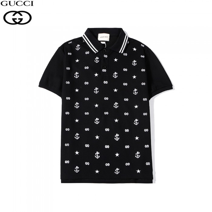 Gucci Fashion Casual Summer Short sleeve T-shirt-Black-1396135