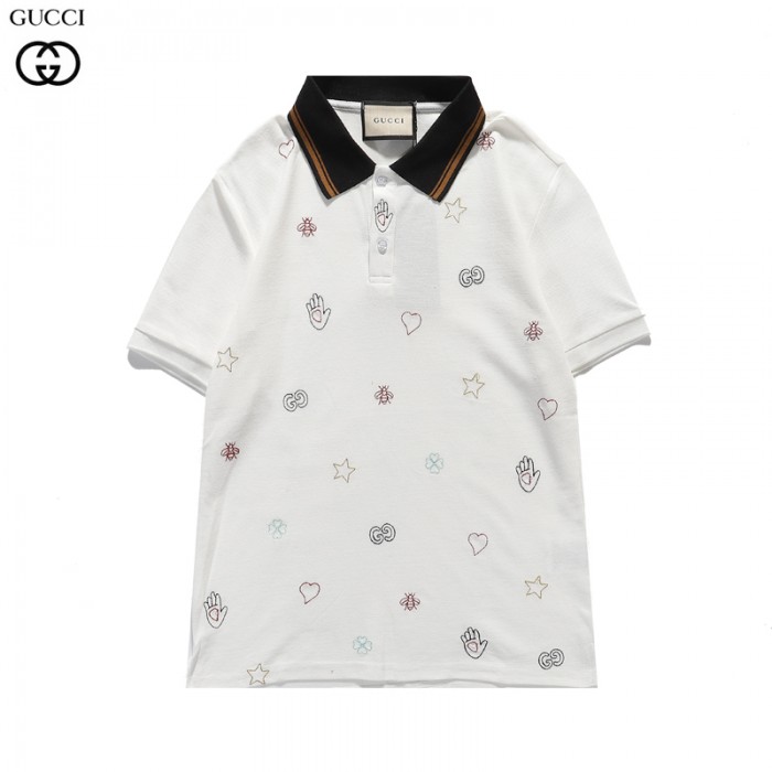 Gucci Fashion Casual Summer Short sleeve T-shirt-White-2666843