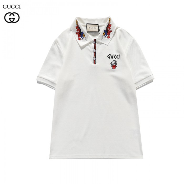 Gucci Fashion Casual Summer Short sleeve T-shirt-White-7325420