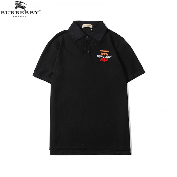 Burberry Fashion Casual Summer Short sleeve T-shirt-Black-9161230