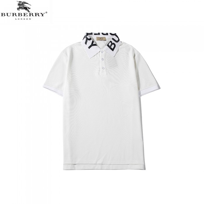 Burberry Fashion Casual Summer Short sleeve T-shirt-White-7323361