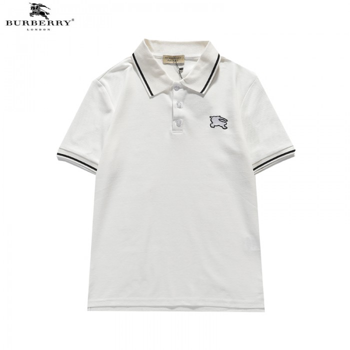 Burberry Fashion Casual Summer Short sleeve T-shirt-White-9294770