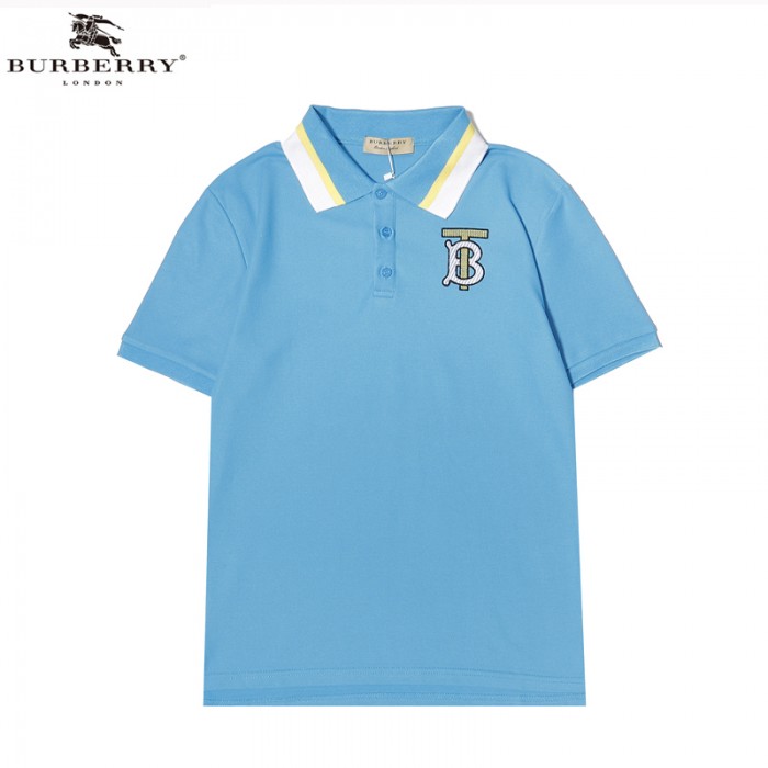 Burberry Fashion Casual Summer Short sleeve T-shirt-Blue-2724224