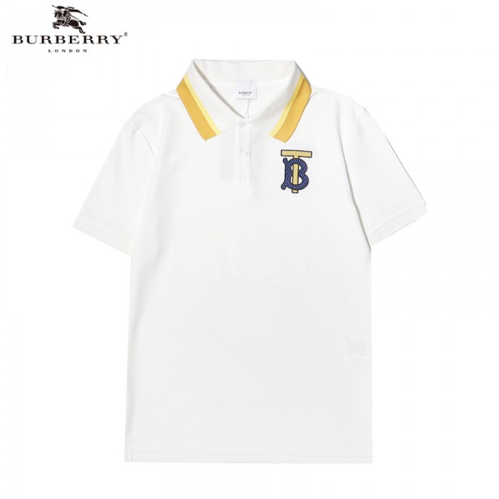 Burberry Fashion Casual Summer Short sleeve T-shirt-White-5990555