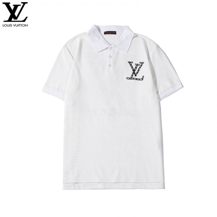 Louis Vuitton LV Fashion Casual Summer Short sleeve T-shirt-White-6548035