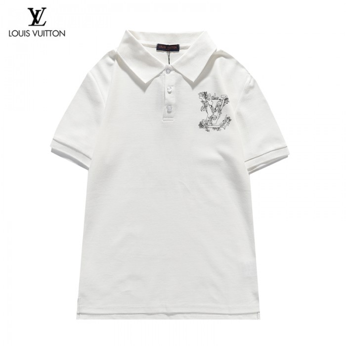 Louis Vuitton LV Fashion Casual Summer Short sleeve T-shirt-White-4258711