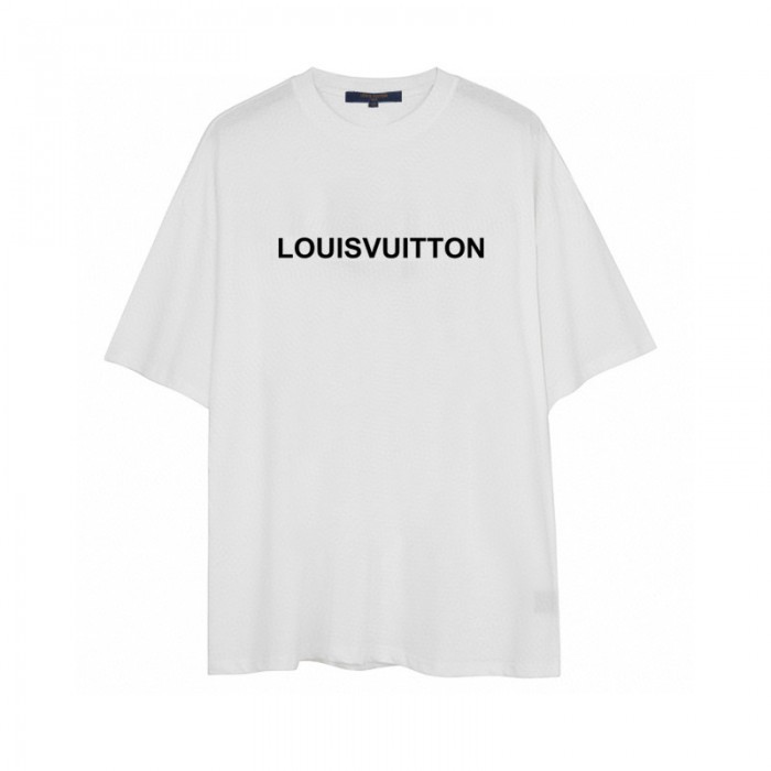 LV Louis Vuitton Fashion Summer Short sleeve T-shirt-White-7481780