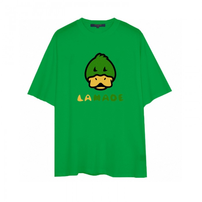 LV Louis Vuitton Fashion Summer Short sleeve T-shirt-Green-8189861