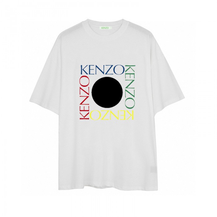 KENZO Summer Short sleeve T-shirt-White-2369886