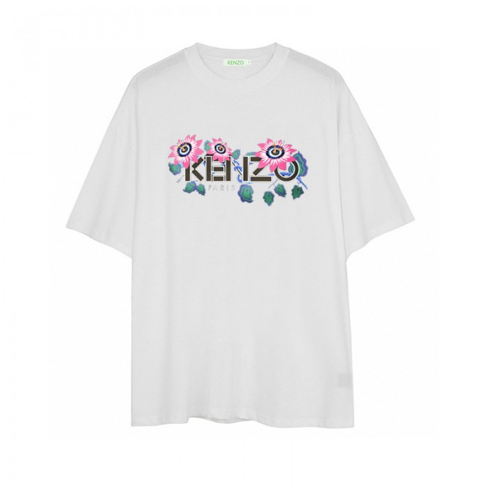 KENZO Summer Short sleeve T-shirt-White-6054216