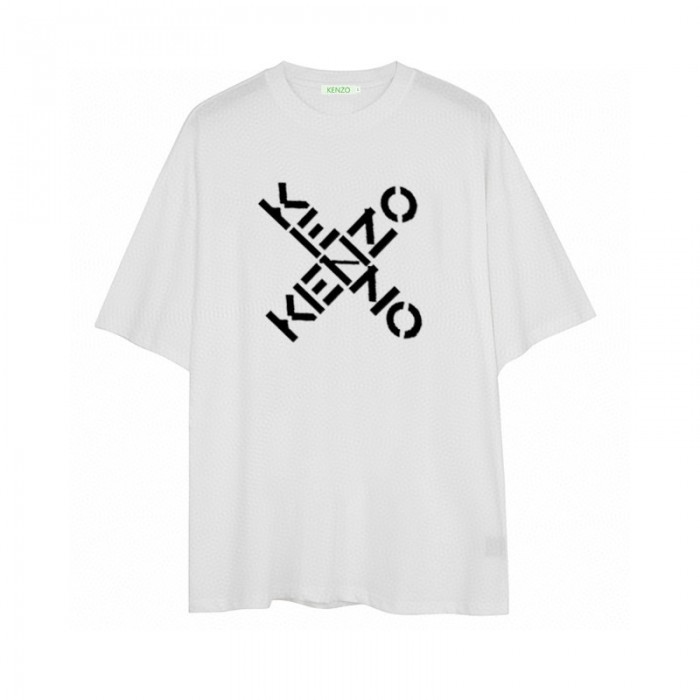 KENZO Summer Short sleeve T-shirt-White-3239502