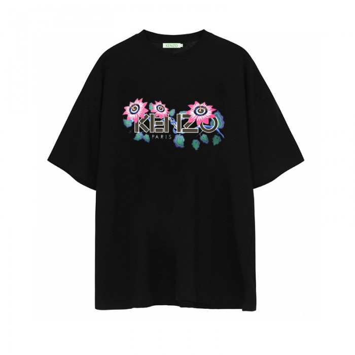 KENZO Summer Short sleeve T-shirt-Black-4480551