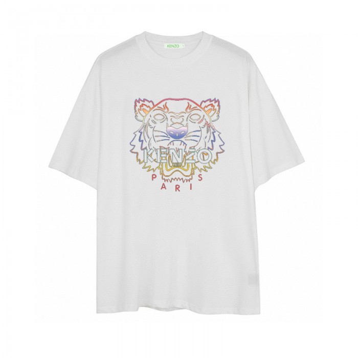 KENZO Summer Short sleeve T-shirt-White-8139207