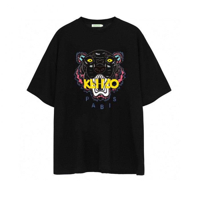 KENZO Summer Short sleeve T-shirt-Black-819032