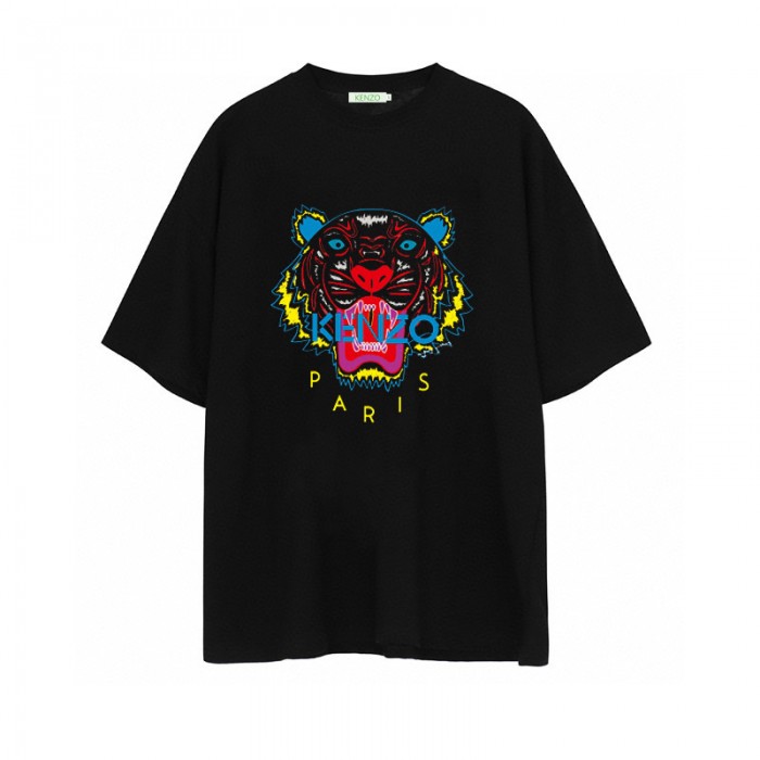 KENZO Summer Short sleeve T-shirt-Black-9211095