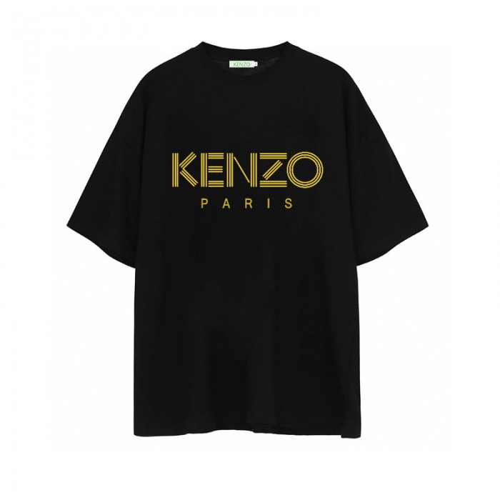 KENZO Summer Short sleeve T-shirt-Black-8959003