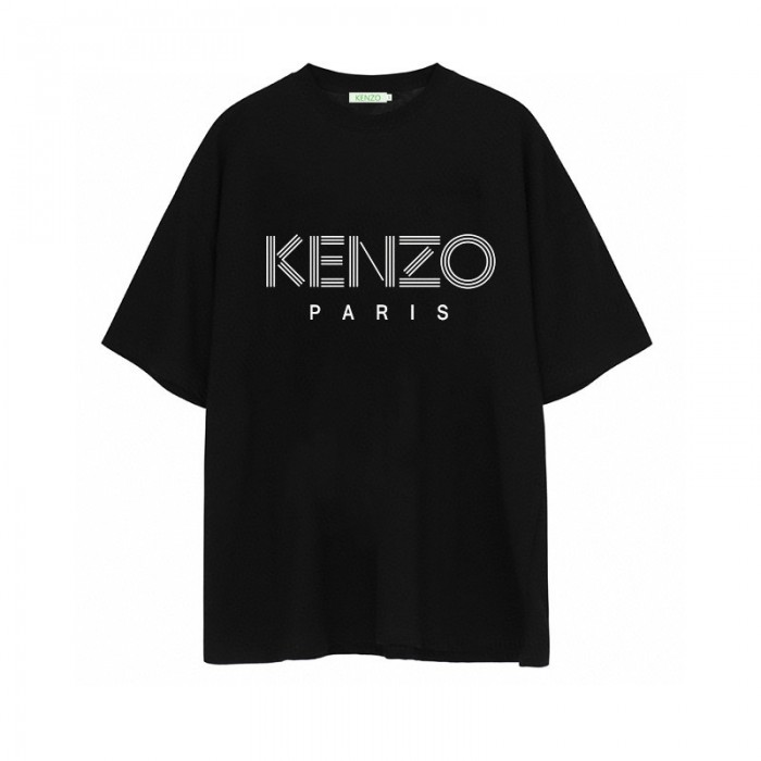 KENZO Summer Short sleeve T-shirt-Black-912809