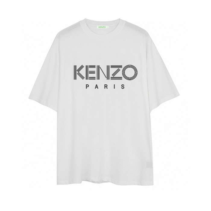 KENZO Summer Short sleeve T-shirt-White-9648076