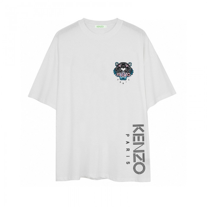 KENZO Summer Short sleeve T-shirt-White-7992367