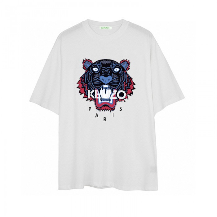 KENZO Summer Short sleeve T-shirt-White-4819409