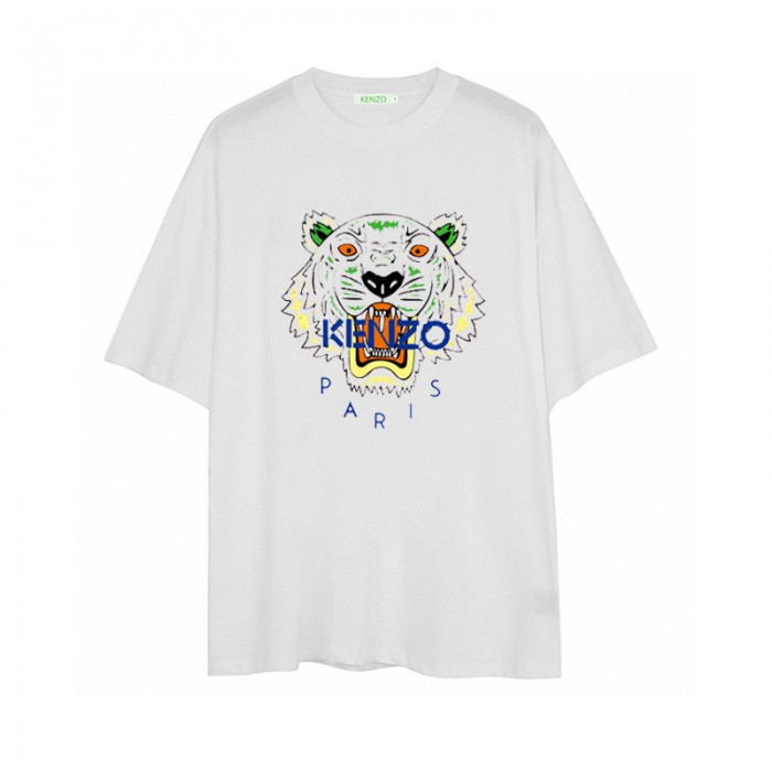 KENZO Summer Short sleeve T-shirt-White-9024009