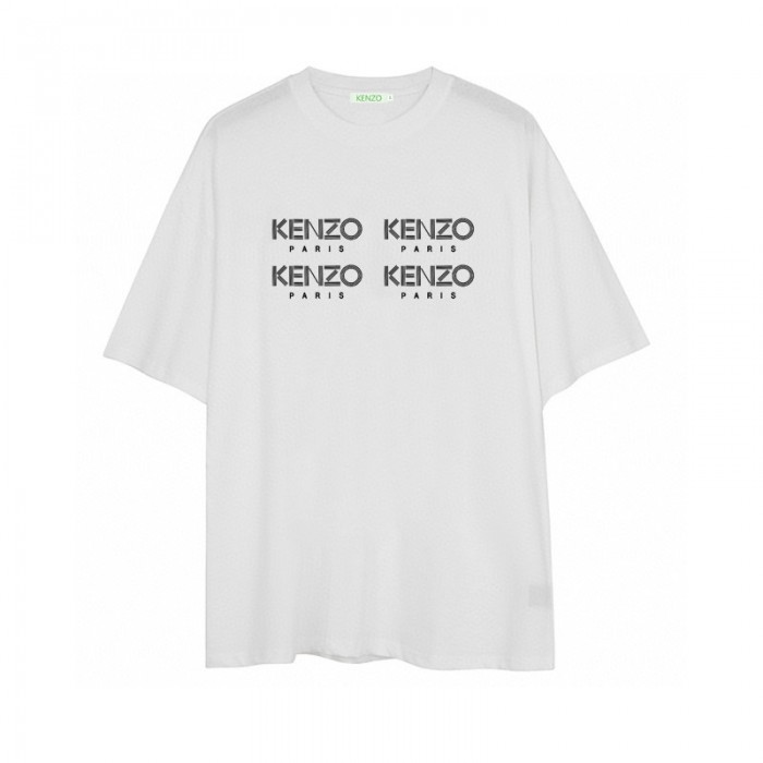 KENZO Summer Short sleeve T-shirt-White-3991028