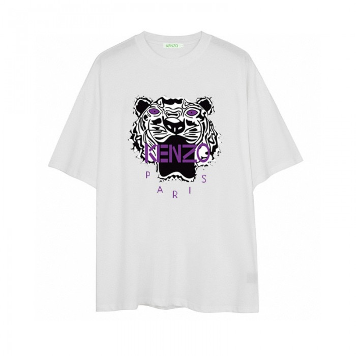 KENZO Summer Short sleeve T-shirt-White-6060903