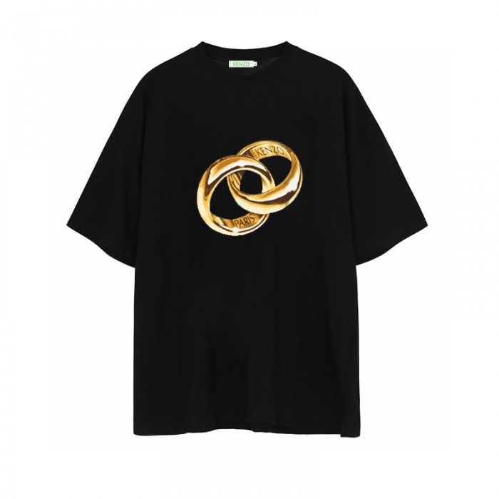 KENZO Summer Short sleeve T-shirt-Black-5547609