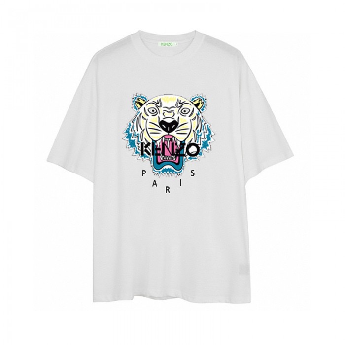 KENZO Summer Short sleeve T-shirt-White-6755621