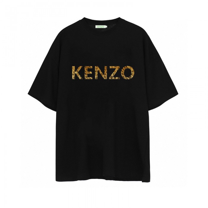 KENZO Summer Short sleeve T-shirt-Black-771618