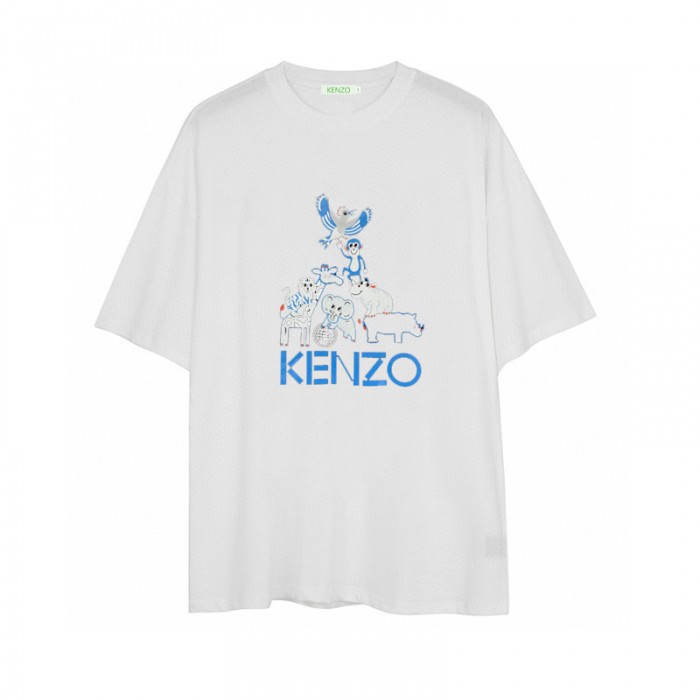 KENZO Summer Short sleeve T-shirt-White-5017538