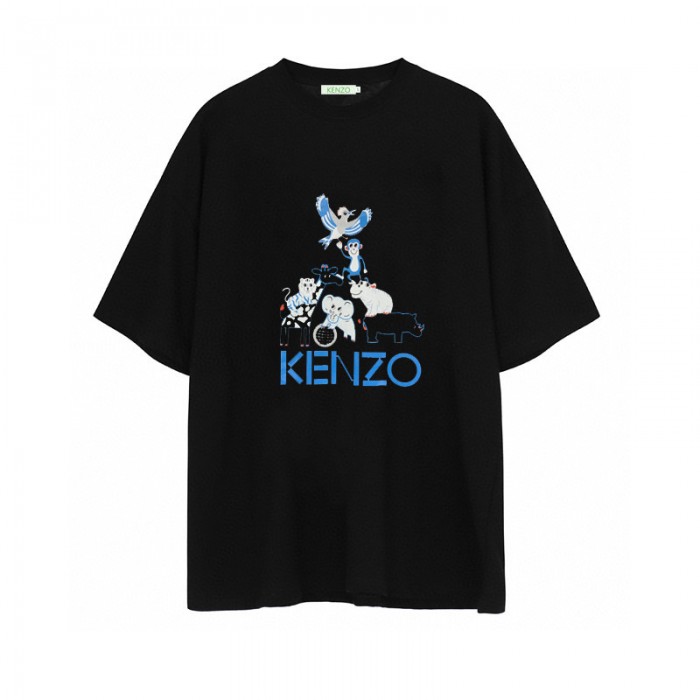 KENZO Summer Short sleeve T-shirt-Black-3087953