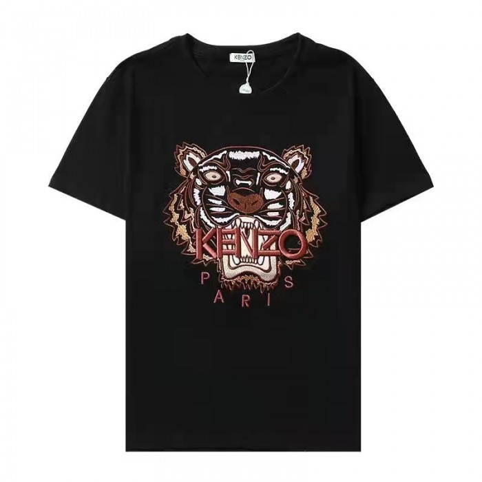 KENZO Fashion Casual Summer Short sleeve T-shirt-Black-3118303