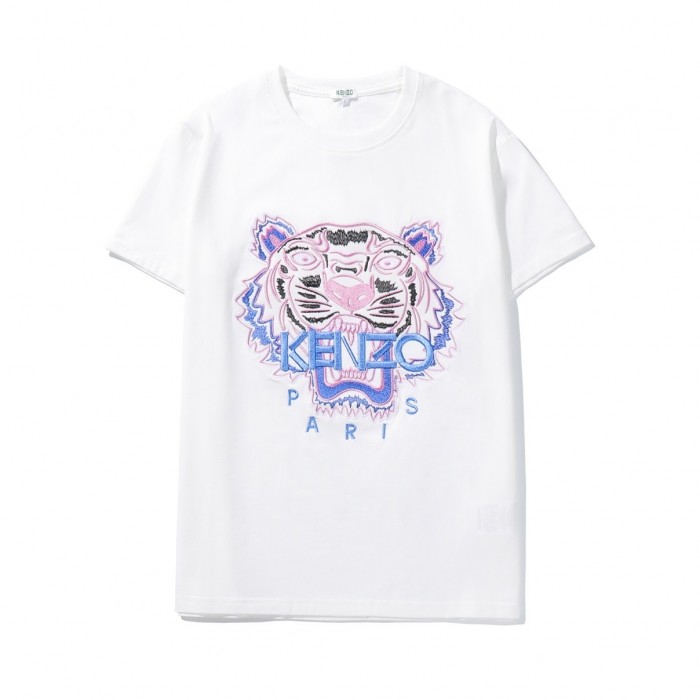 KENZO Fashion Casual Summer Short sleeve T-shirt-White-8377132