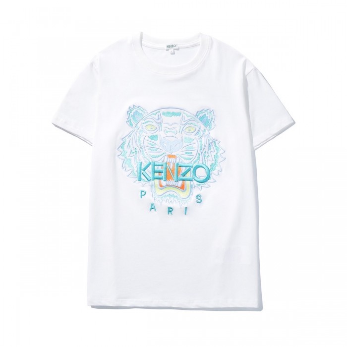 KENZO Fashion Casual Summer Short sleeve T-shirt-White-1900098