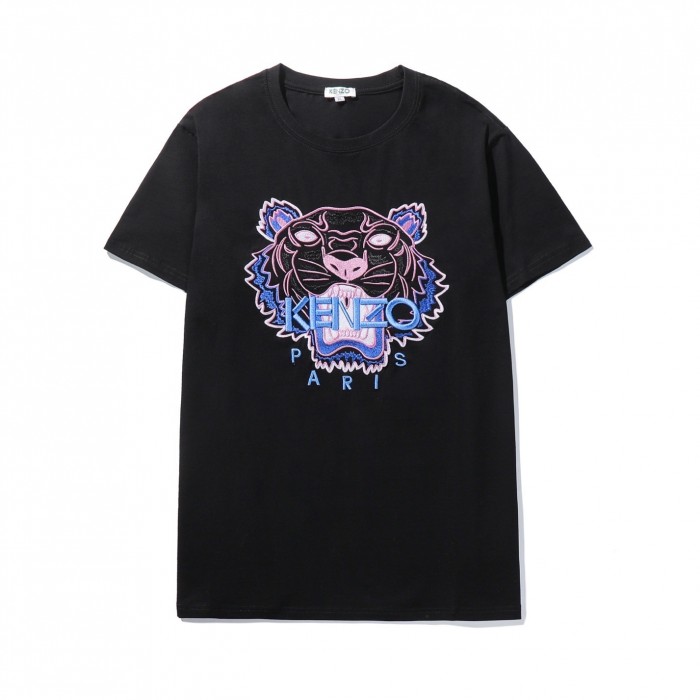 KENZO Fashion Casual Summer Short sleeve T-shirt-Black-9275938