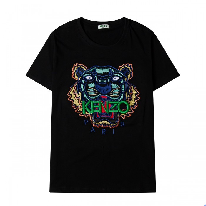 KENZO Fashion Casual Summer Short sleeve T-shirt-Black-5070934