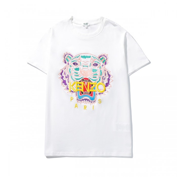 KENZO Fashion Casual Summer Short sleeve T-shirt-White-1943555