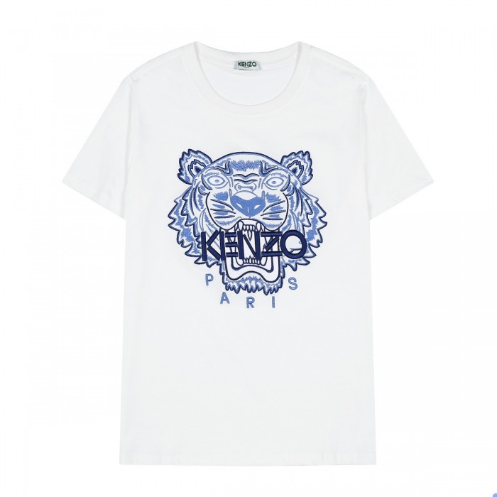 KENZO Fashion Casual Summer Short sleeve T-shirt-White-612724