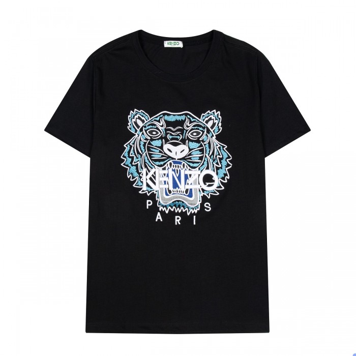 KENZO Fashion Casual Summer Short sleeve T-shirt-Black-2470331