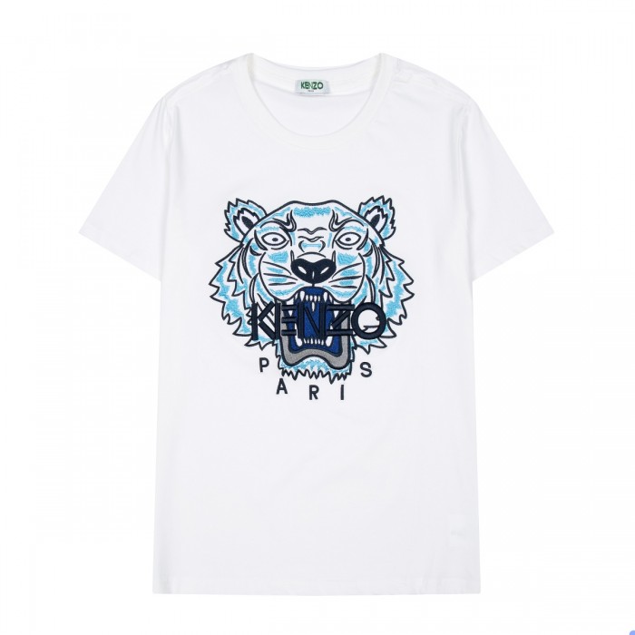 KENZO Fashion Casual Summer Short sleeve T-shirt-White-8354807