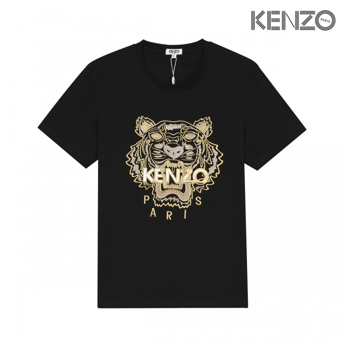 KENZO Fashion Casual Summer Short sleeve T-shirt-Black-7268178